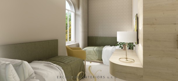 Schöne, moderne Zimmer (Beispiel), original Fotos folgen