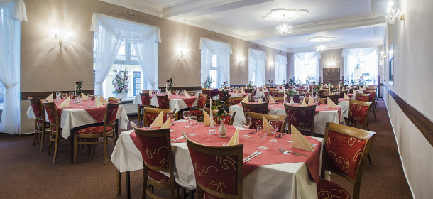 Restaurant im Kurhotel Goethe in Franzensbad