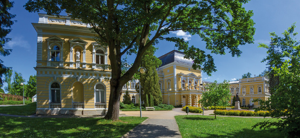 Das Kaiserbad, direkt in der Kurmitte