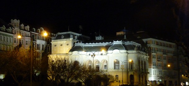Das National Theater direkt in der Kurstadt Karlovy Vary