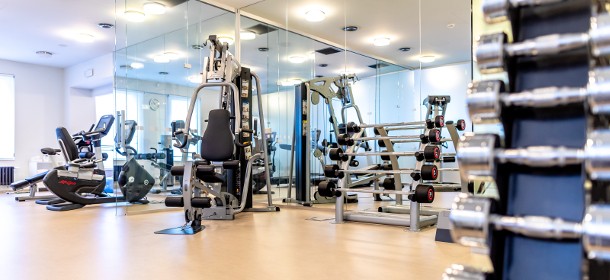 Fitnessraum im Preis inbegriffen