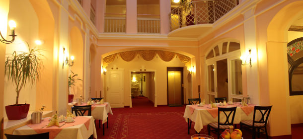 Der Frühstücksraum, Hotel Promenada 