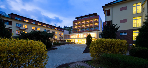 4-Sterne Spa & Kurhotel Sanssouci in Karlsbad, das Green-House