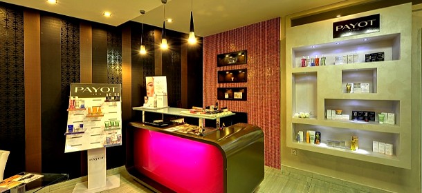 Spa Rezeption des Hotels Royal Regent 