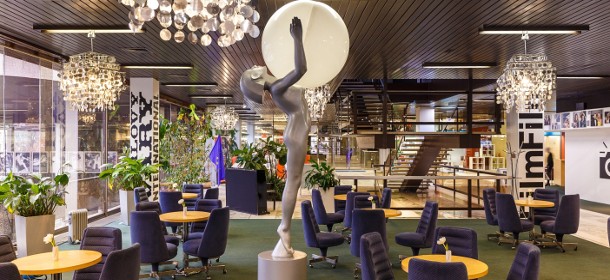 Die Lobby-Bar des Kurhotels Thermal in Karlsbad