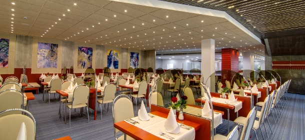 Hoteleigenes Restaurant des 4-Sterne Spa & Kurhotels THERMAL