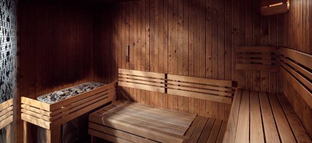 Finnische Sauna im Spa Bereich