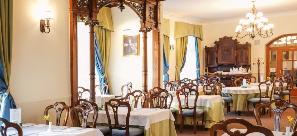 Das Restaurant des Spa & Kurhotel Villa Smetana