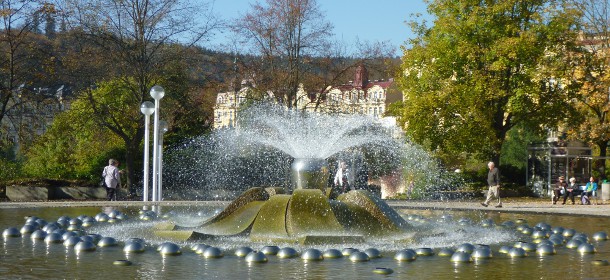 Singende Fontaine in Marienbad