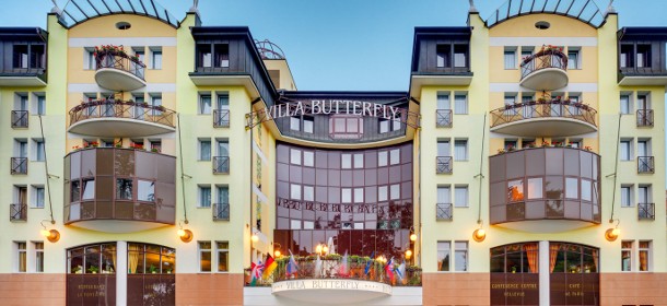 Das 4-Sterne Danubius Spa & Wellness Hotel Butterfly in Marienbad 