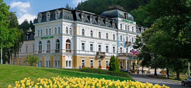 Das 4-Sterne Danubius Spa & Kurhotel Centralni lazne in Marienbad 