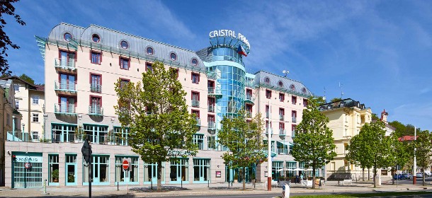Das 4-Sterne Kurhotel Cristal Palace mit langjähriger Kurtradition