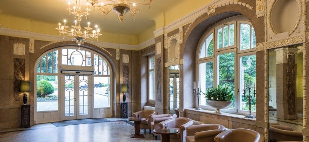 Die Hoteleingangshalle-Falkensteiner Grand MedSpa in Marienbad 