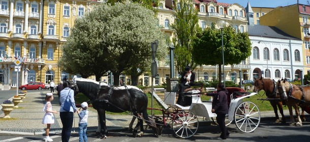 Marienbad, die Stadt des Wohlbefindens, der Kultur und Gesundheit