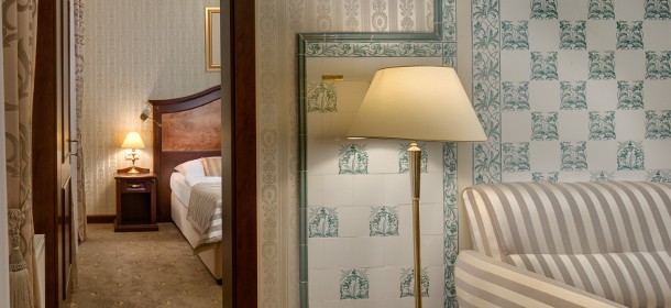 Doppelzimmer Kat. Junior Suite de Luxe mit separatem Schalfzimmer 