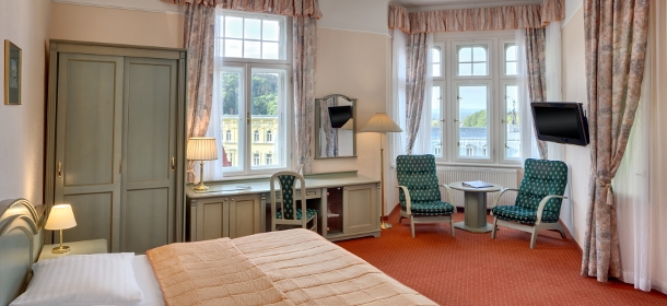 Doppelzimmer Kathegorie Komfort im Hotel Svoboda