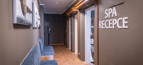 Die Spa Rezeption des Spa Hotels Silva