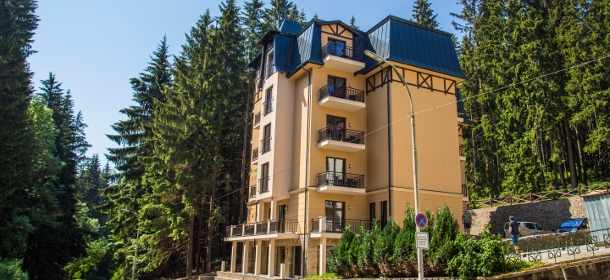 Das neue Spa-Appartementhaus St.Moritz, seit Juni 2018 eröffnet