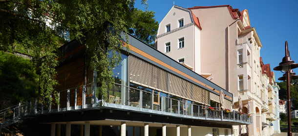 Das 3-Sterne Hotel ASTORIA in St. Joachimsthal, Jachymov