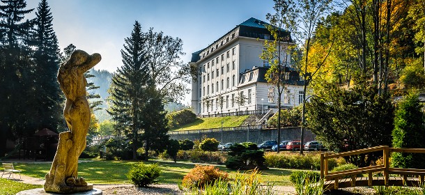 Das 4-Sterne Kurhotel Radium Palace, die beste Adresse in Jachymov