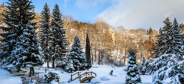 Winter in Jachymov, St. Joachimsthal