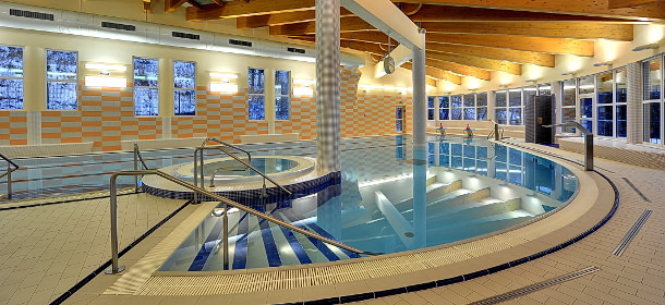 Ein Whirlpool für 8 Personen 