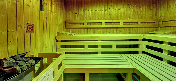 Die Finnische Sauna in der Badelandschaft